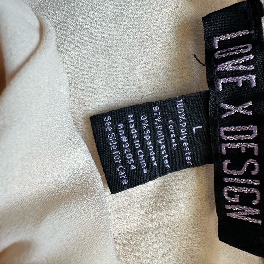 ๐Love X Design Long Sleeve Corset Top - Picture 15 of 16